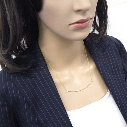 Tiffany & Co Tiffany & Co Necklace T-smile Large 60011651 18K Pink Gold