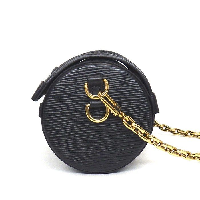 Louis Vuitton Shoulder Bag/handbag Papillon Trunk M58655 Noir Black Epi Leather