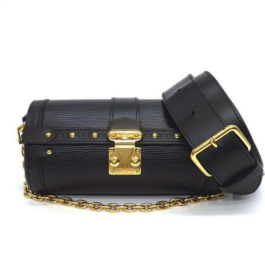 Louis Vuitton Shoulder Bag/handbag Papillon Trunk M58655 Noir Black Epi Leather