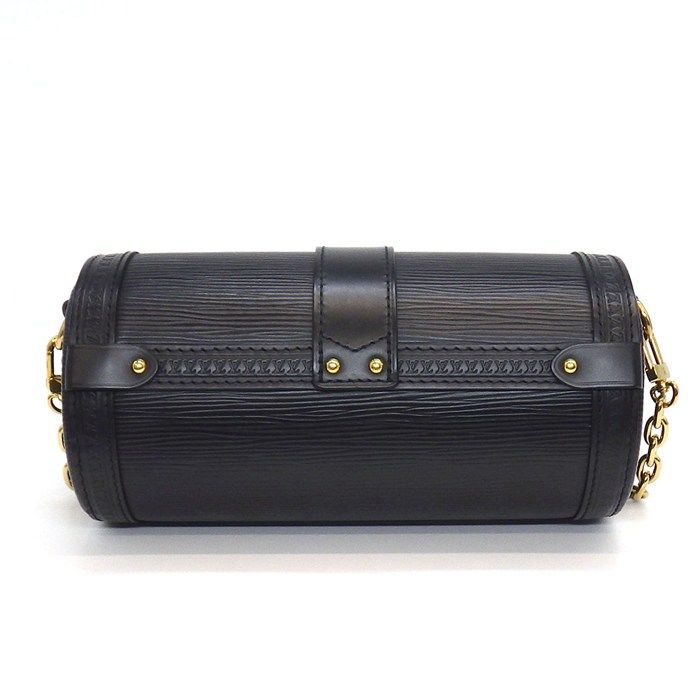 Louis Vuitton Shoulder Bag/handbag Papillon Trunk M58655 Noir Black Epi Leather