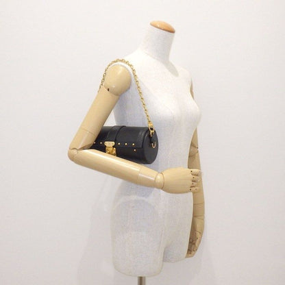 Louis Vuitton Shoulder Bag/handbag Papillon Trunk M58655 Noir Black Epi Leather