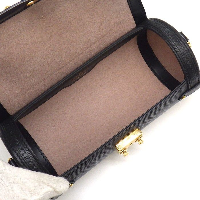 Louis Vuitton Shoulder Bag/handbag Papillon Trunk M58655 Noir Black Epi Leather