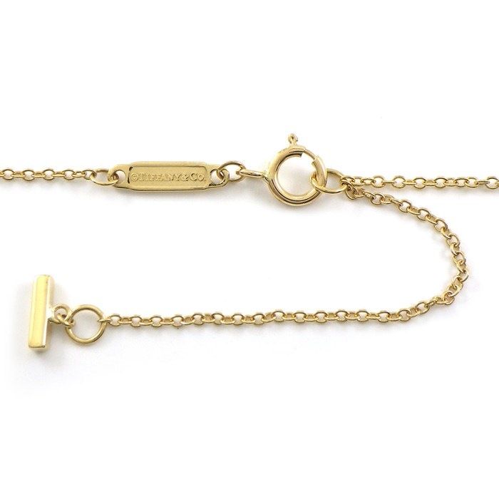 Tiffany & Co Tiffany & Co Necklace T-smile Mini Micro 62617640 18K Yellow Gold