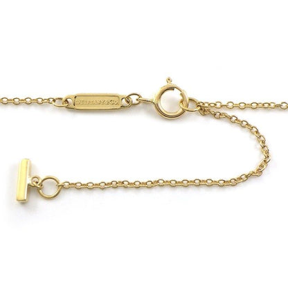 Tiffany & Co Tiffany & Co Necklace T-smile Mini Micro 62617640 18K Yellow Gold