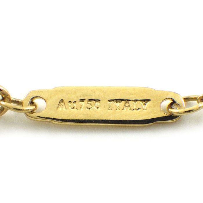 Tiffany & Co Tiffany & Co Necklace T-smile Mini Micro 62617640 18K Yellow Gold