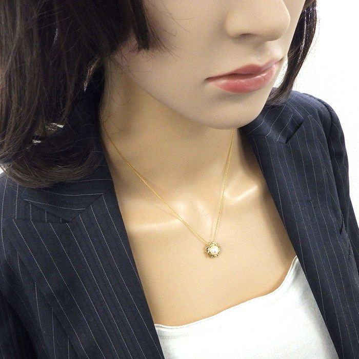 Tiffany & Co Tiffany & Co Necklace Kiss Around 1 Point Pearl 6.5mm (0.26in)