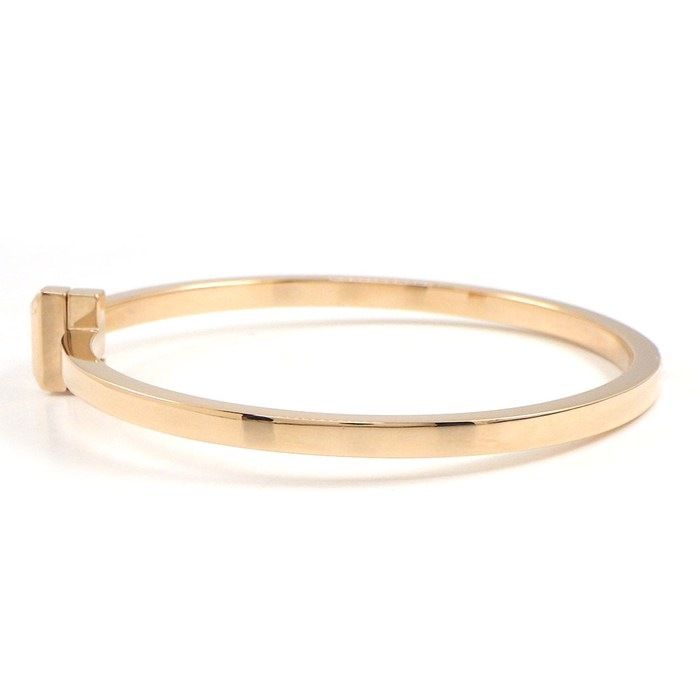 Tiffany & Co Tiffany & Co Bangle T-one Narrow Hinge 67794338 18K Pink Gold
