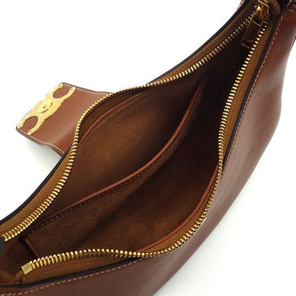 Celine Handbag/ Shoulder Bag Medium Ava Triomphe 114493dgq.04lu Tan Smooth