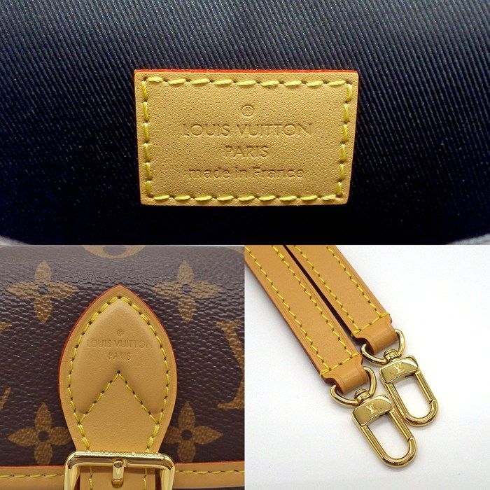 Louis Vuitton Handbag / Shoulder Bag Nano Diane M83298 Monogram Canvas Beigeleat