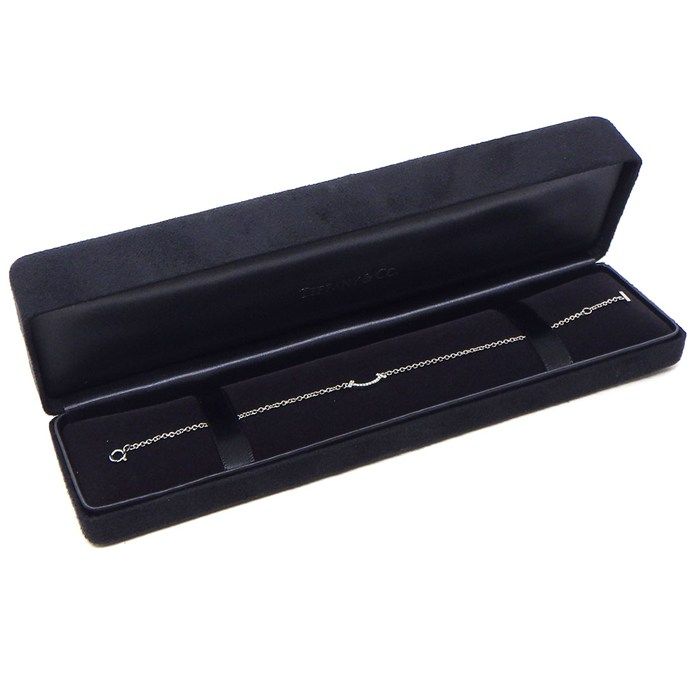 Tiffany & Co Tiffany & Co Bracelet T-smile Mini 62994797 Diamonds 0.04ct 18K