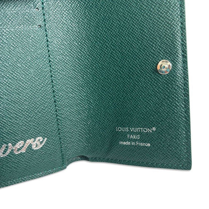 Louis Vuitton Victor Wallet Trifold Compact Monogram Green Built