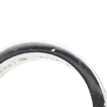 Cartier Ring Love Ring Half Diamond 18k White Gold Diamond White Gold #49 Love