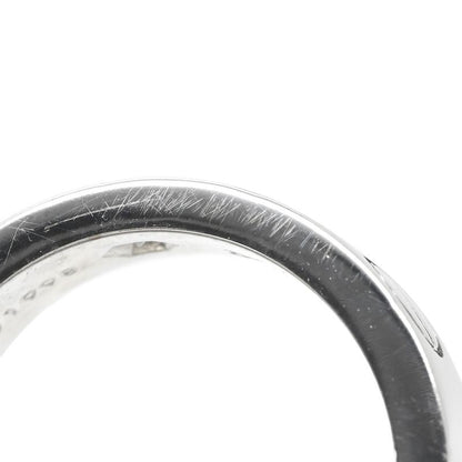 Cartier Ring Love Ring Half Diamond 18k White Gold Diamond White Gold #49 Love