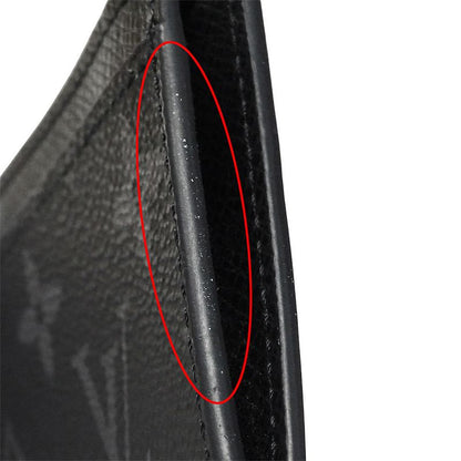 Louis Vuitton Wallets Men's Brand Coin Case Monogram Eclipse Coin Card Holder