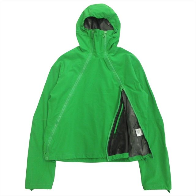 Bottega Veneta Triangle Zip Nylon Parka Jacket Blouson 2021 M Paraquito Green