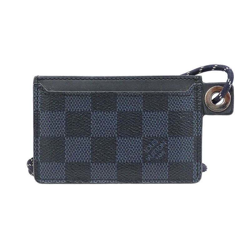 Louis Vuitton Card Case Men's Brand Damier Cobalt Canvas America's Cup Limited