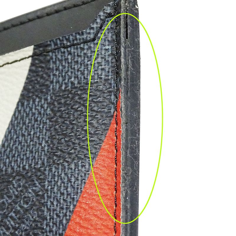 Louis Vuitton Card Case Men's Brand Damier Cobalt Canvas America's Cup Limited