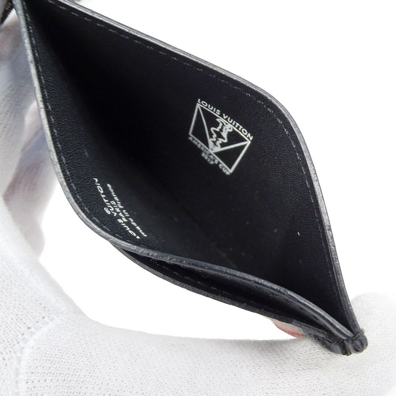 Louis Vuitton Card Case Men's Brand Damier Cobalt Canvas America's Cup Limited