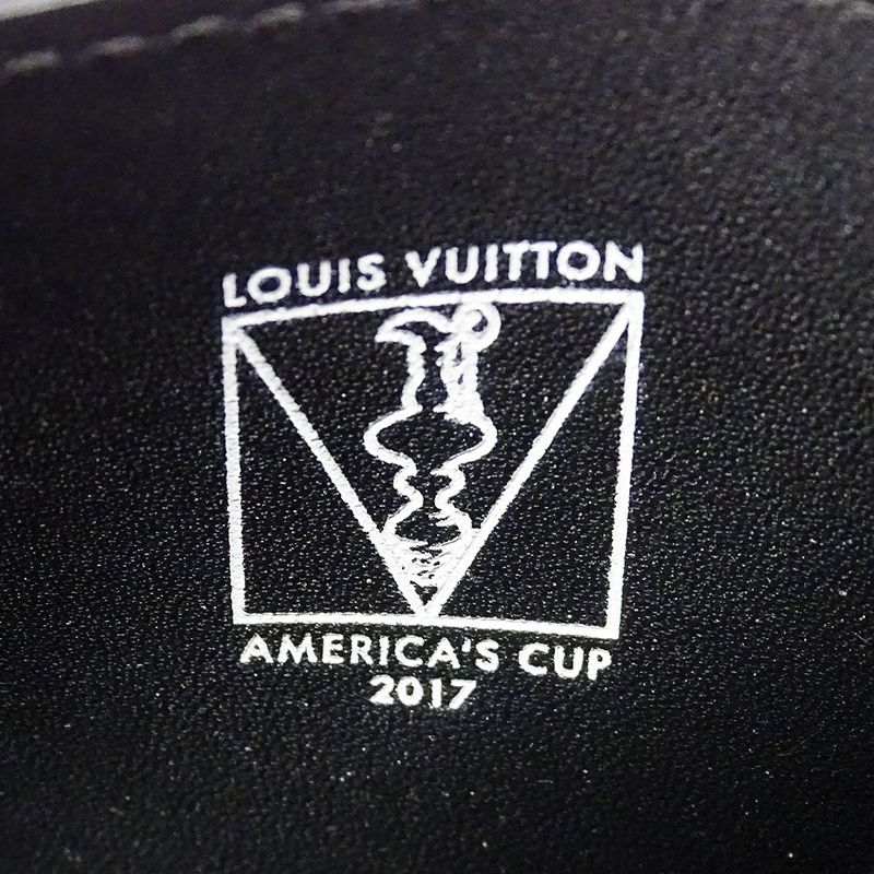 Louis Vuitton Card Case Men's Brand Damier Cobalt Canvas America's Cup Limited