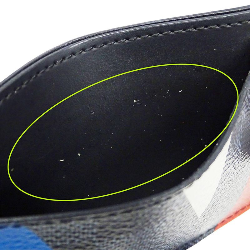 Louis Vuitton Card Case Men's Brand Damier Cobalt Canvas America's Cup Limited