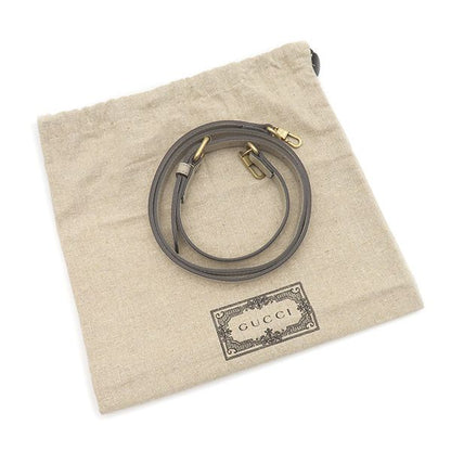 Gucci 2way Bag Interlocking G Mini Tote GG Supreme Canvas Beige Mattogo Old