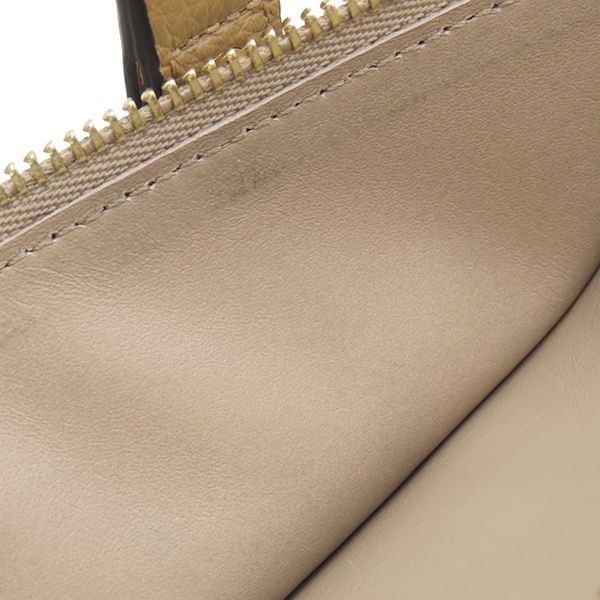 Loewe Bifold Wallet Vertical Wallet Calf Toffee and Tan Gold Hardware Long