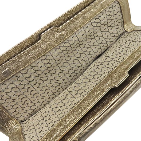 Cartier Shoulder Bag LA Donya Chain Shoulder Leather Gold Hardware Gold