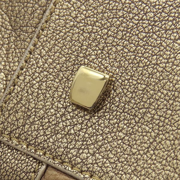 Cartier Shoulder Bag LA Donya Chain Shoulder Leather Gold Hardware Gold