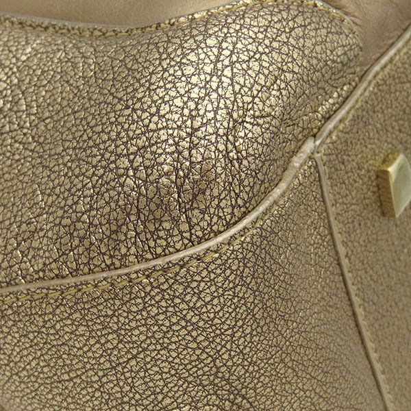 Cartier Shoulder Bag LA Donya Chain Shoulder Leather Gold Hardware Gold