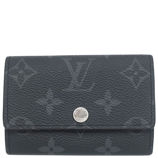 Louis Vuitton Key Case Multicles 6 Monogram Canvas Monogram Eclipse Monogram