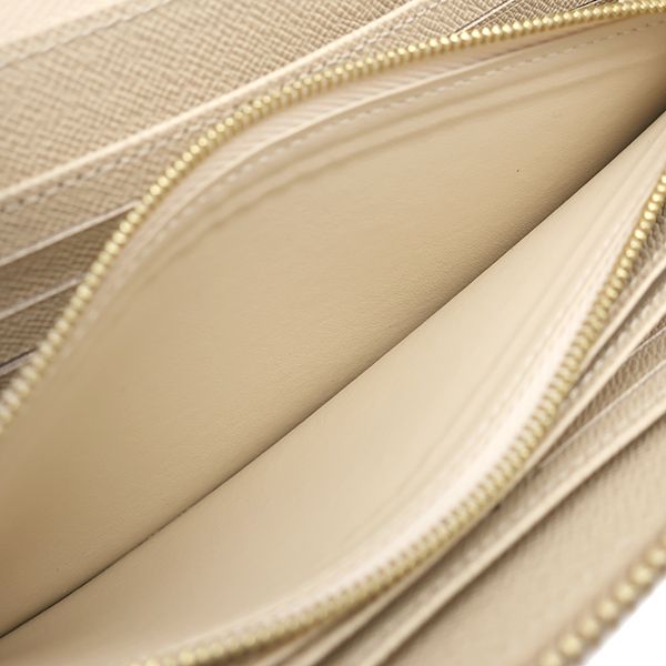 Louis Vuitton Long Wallet Zippy Wallet Damier Azure Canvas Damier Azure Gold