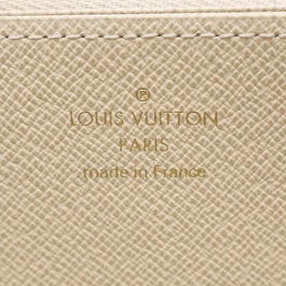 Louis Vuitton Long Wallet Zippy Wallet Damier Azure Canvas Damier Azure Gold