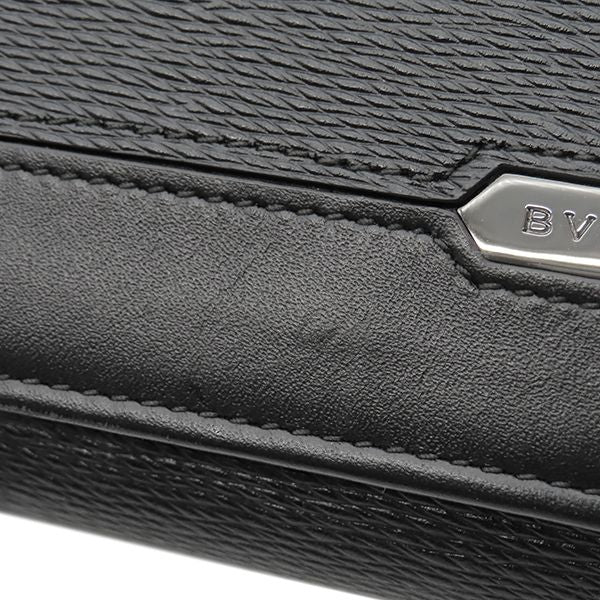 Bvlgari Bvlgari Key Case Serpenti Scaglie Man Leather Black Silver Hardware 6