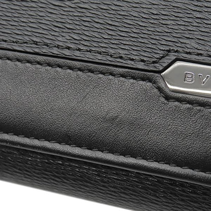 Bvlgari Bvlgari Key Case Serpenti Scaglie Man Leather Black Silver Hardware 6