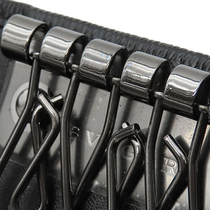 Bvlgari Bvlgari Key Case Serpenti Scaglie Man Leather Black Silver Hardware 6