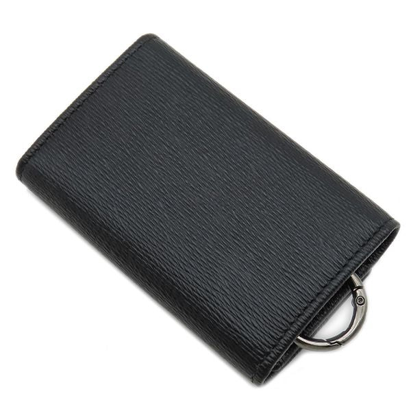 Bvlgari Bvlgari Key Case Serpenti Scaglie Man Leather Black Silver Hardware 6