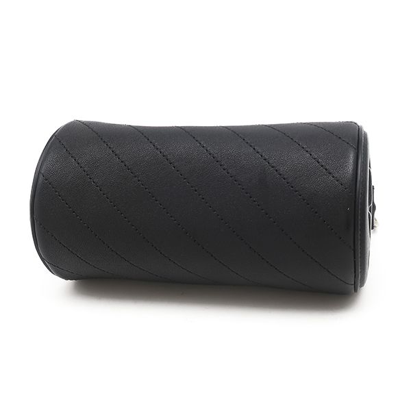 Gucci Shoulder Bag Blondi One Shoulder Leather Black Silver Hardware Black