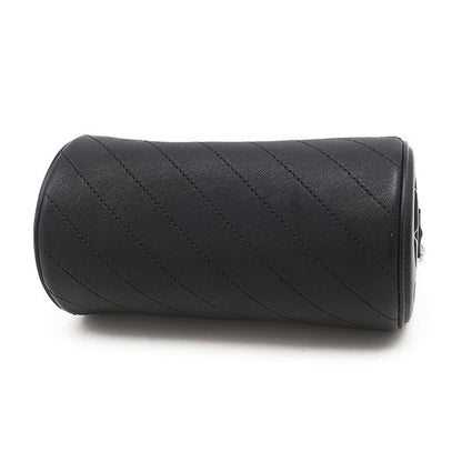 Gucci Shoulder Bag Blondi One Shoulder Leather Black Silver Hardware Black