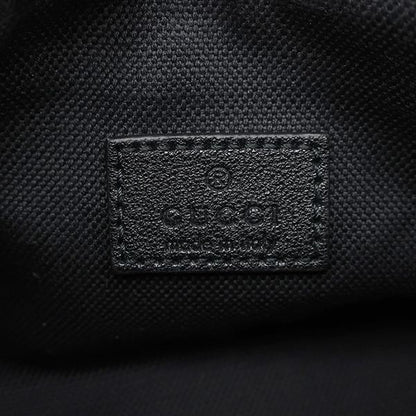 Gucci Shoulder Bag Blondi One Shoulder Leather Black Silver Hardware Black