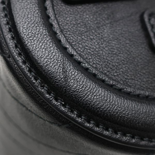 Gucci Shoulder Bag Blondi One Shoulder Leather Black Silver Hardware Black