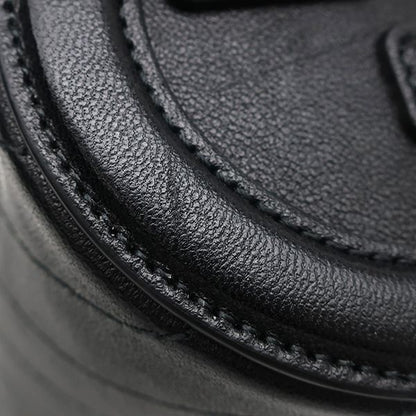 Gucci Shoulder Bag Blondi One Shoulder Leather Black Silver Hardware Black