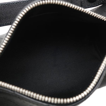 Gucci Shoulder Bag Blondi One Shoulder Leather Black Silver Hardware Black