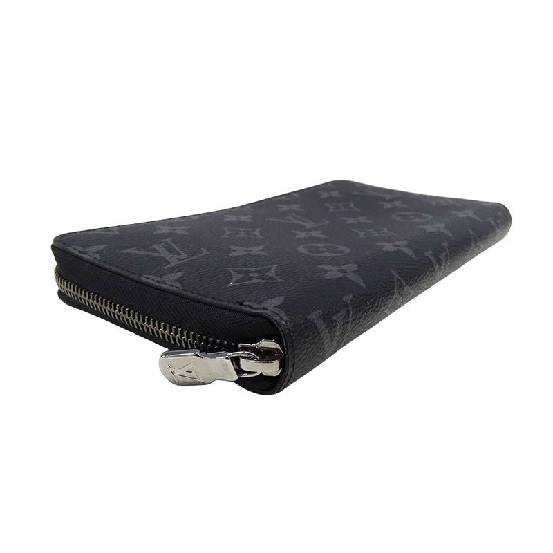 Louis Vuitton Wallets Men's Branded Long Wallet Monogram Eclipse Zippy Organizer