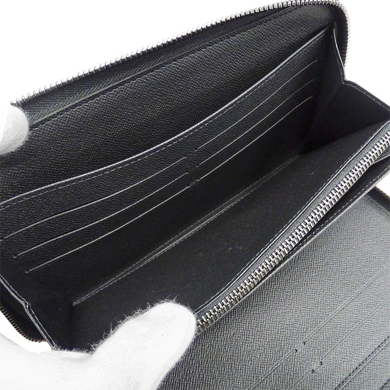 Louis Vuitton Wallets Men's Branded Long Wallet Monogram Eclipse Zippy Organizer