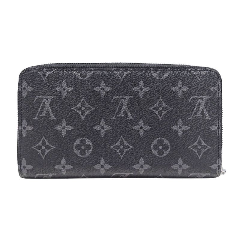 Louis Vuitton Wallets Men's Branded Long Wallet Monogram Eclipse Zippy Organizer