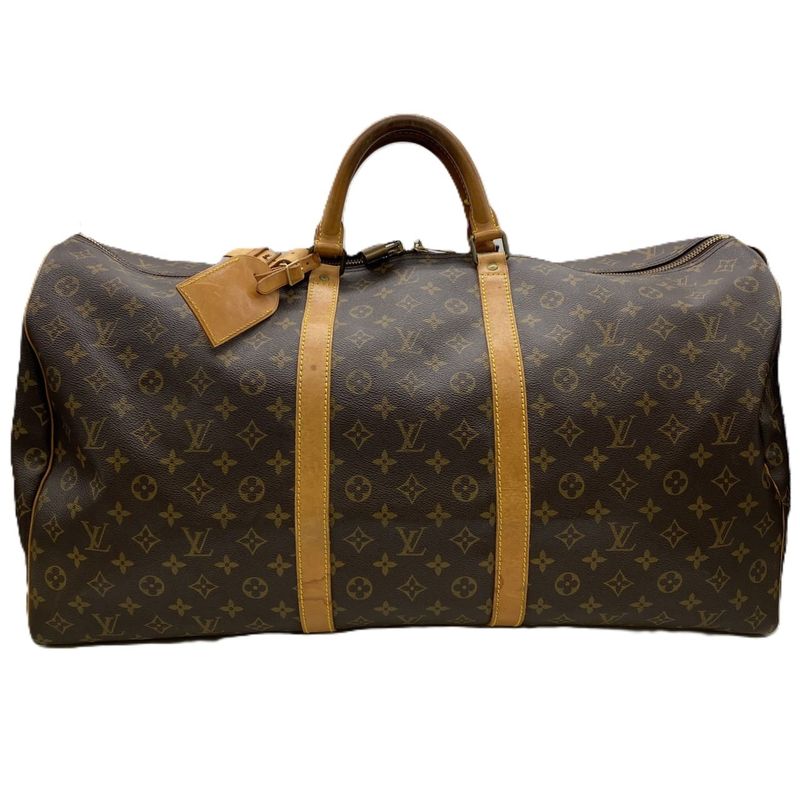 Louis Vuitton M41422 Keepall 60 Boston Bag Travel Bag Monogram Brown Travel