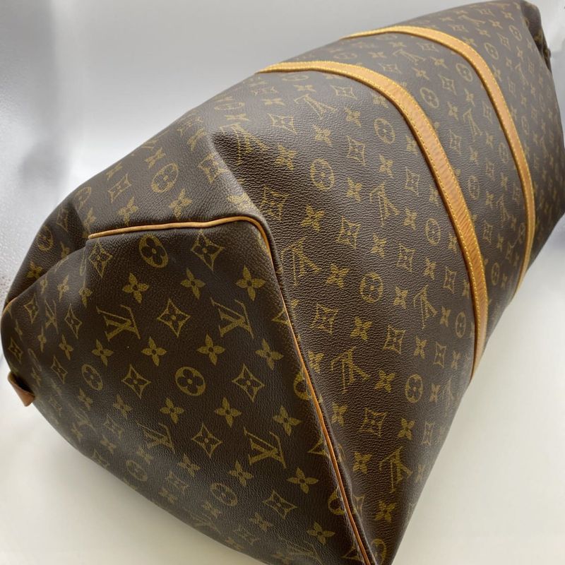 Louis Vuitton M41422 Keepall 60 Boston Bag Travel Bag Monogram Brown Travel