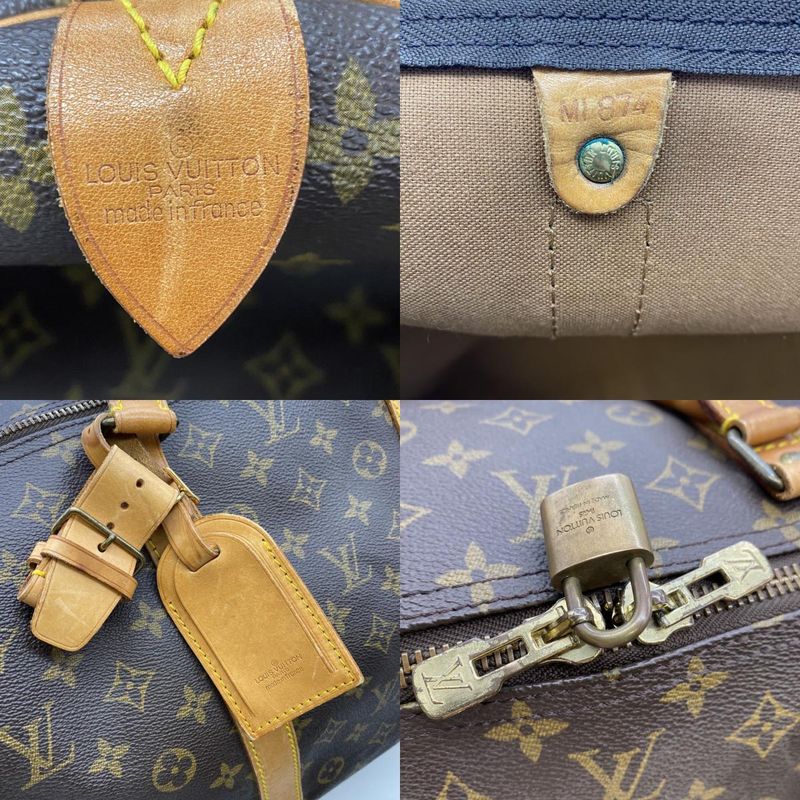 Louis Vuitton M41422 Keepall 60 Boston Bag Travel Bag Monogram Brown Travel