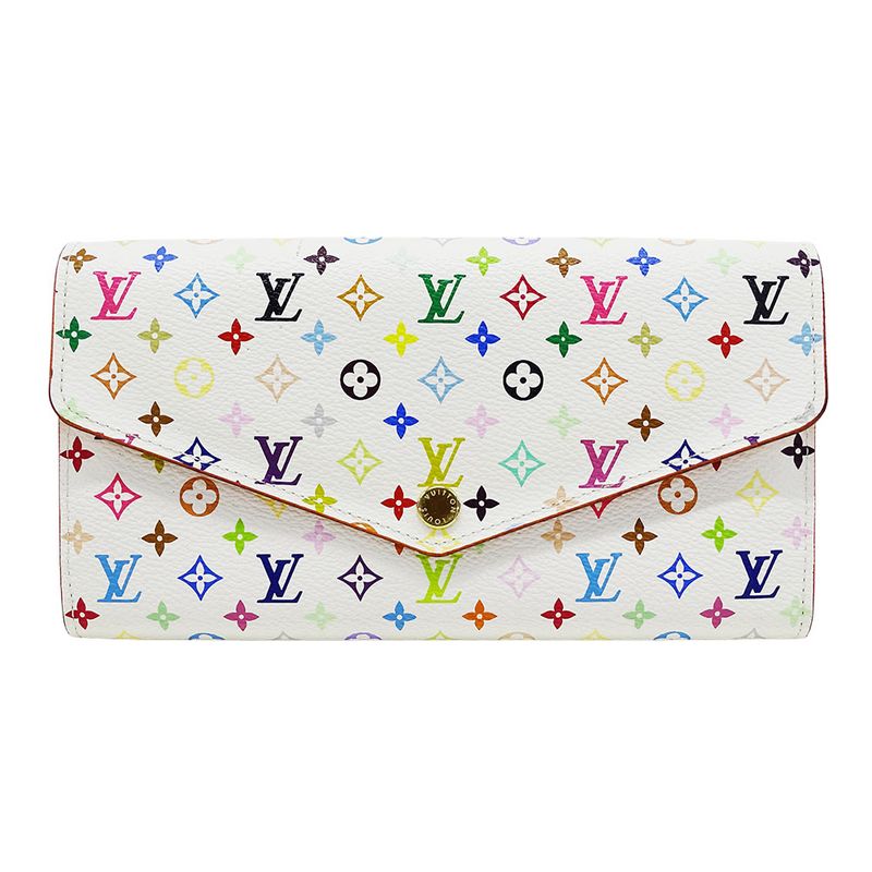 Louis Vuitton Wallets Ladies Branded Long Wallet Monogram Multicolor Portefeuill