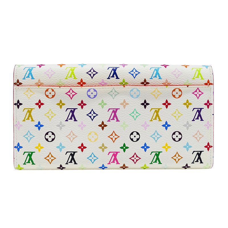 Louis Vuitton Wallets Ladies Branded Long Wallet Monogram Multicolor Portefeuill